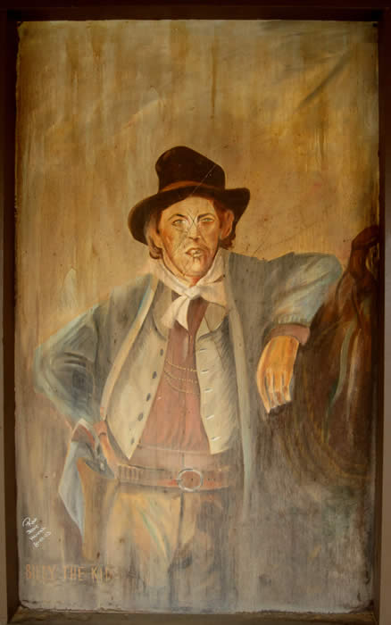 billy the kid dead picture. portrait of illy the kid